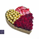 قلب شيكولاتة