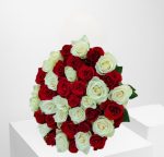 ⁦جوري أحمر وأبيض  / صندوق أسود⁩ - الصورة ⁦4⁩