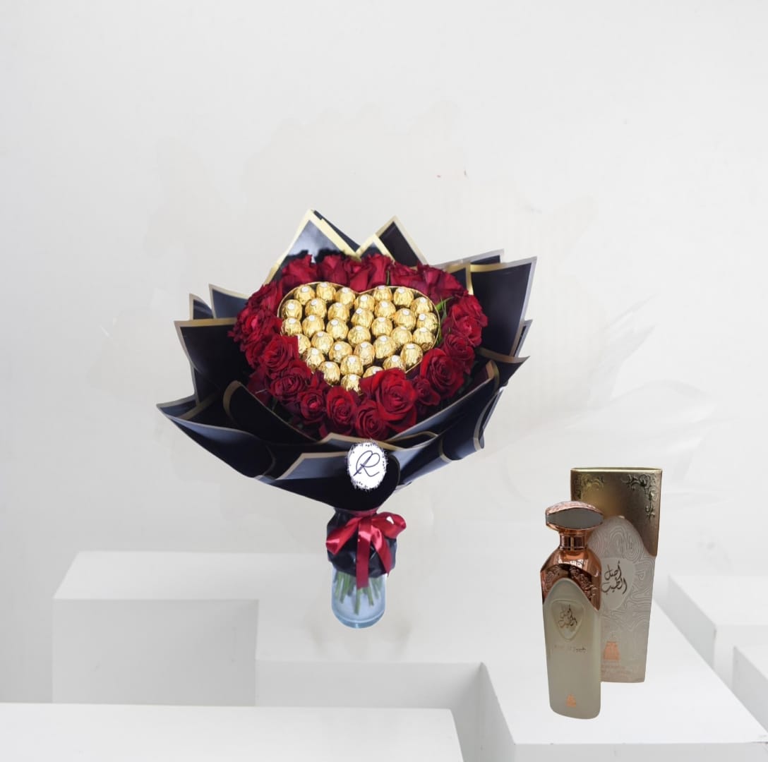 WhatsApp Image 2024-01-30 at 7.06.48 PM Asl Al Tayeb perfume / red rose / chocolate - Image 1