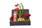 Royal Love Box | Red Roses & Chocolates