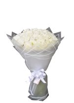 White Lily and Chrysanthemum Bouquet – A luxurious bouquet, an elegant gif