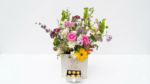 premium mix of Gerberas, Roses, and chocolates. The perfect luxury gift delivery in Egypt.